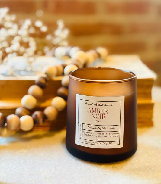 Amber Noir Candle