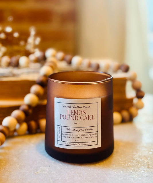 Lemon Pound Cake Candle