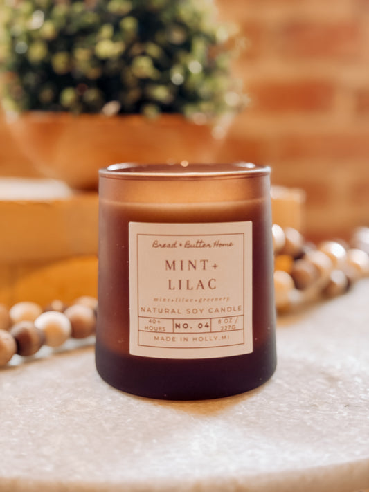 Mint & Lilac Candle