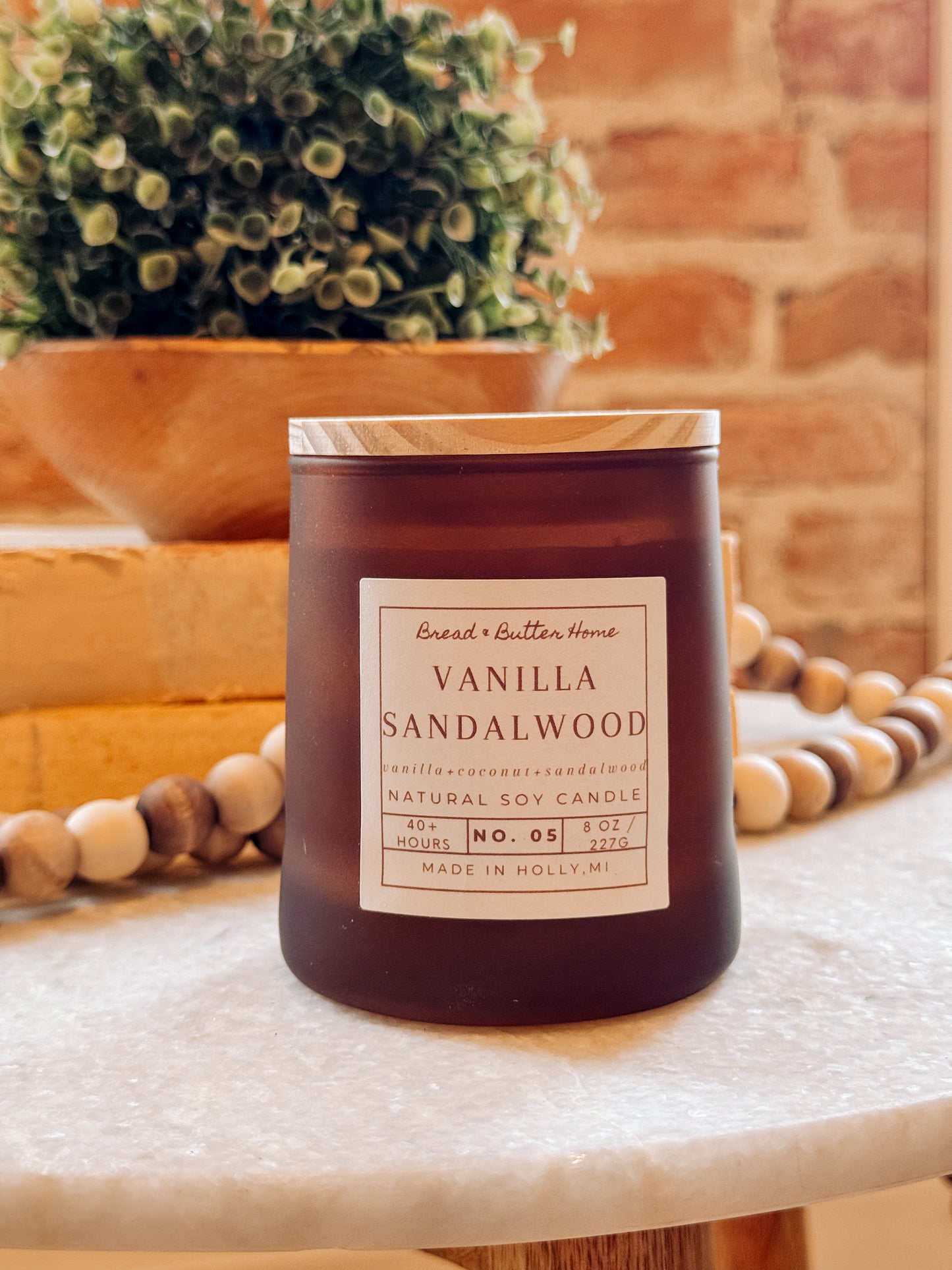 Vanilla Sandalwood Candle